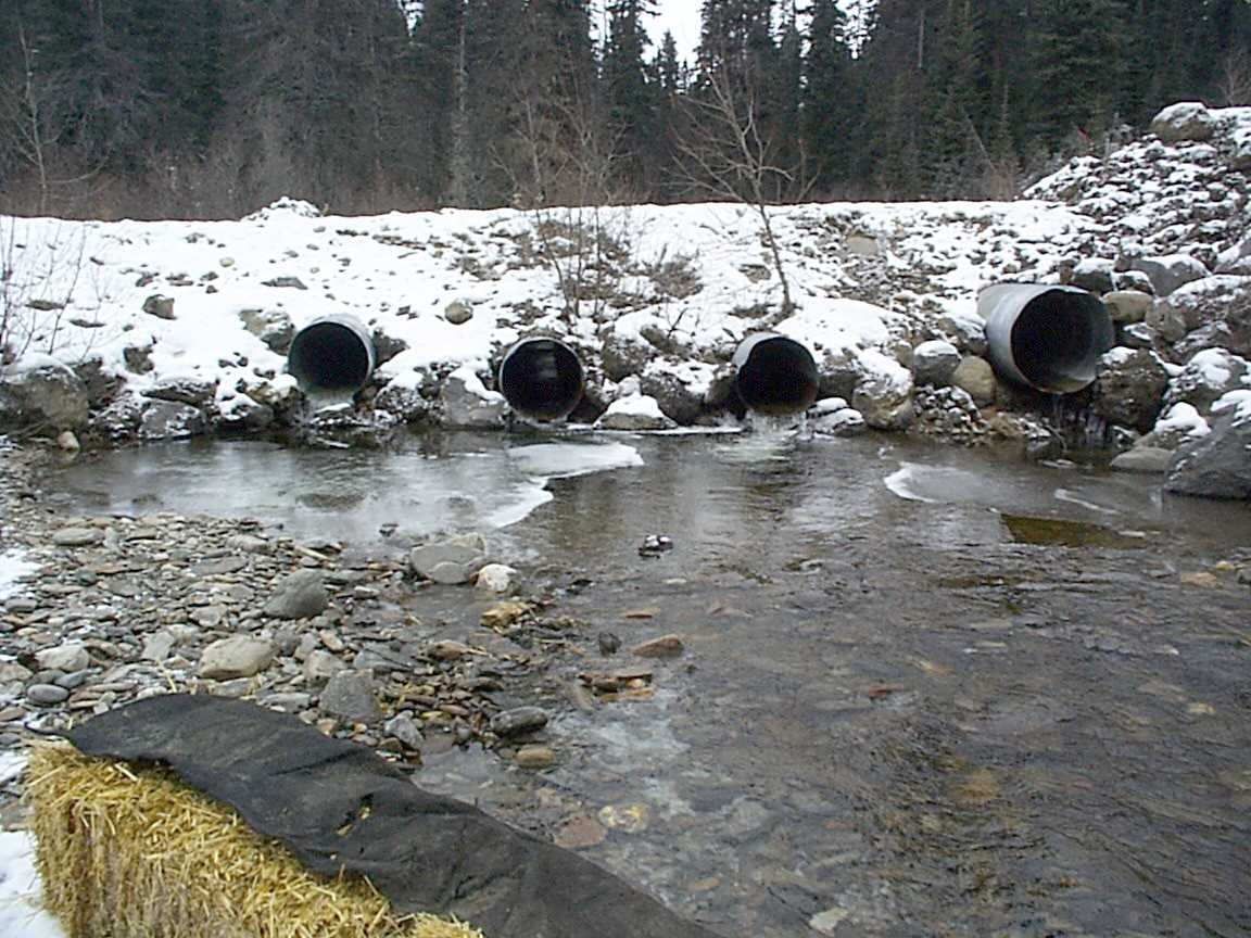 Figure 4-1. Culverts prior to replacement.