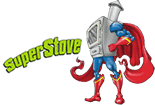 SuperStove cartoon hero