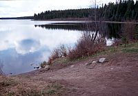 PHOTO 3. Grizzly Lake (West) boat launch, May 2000