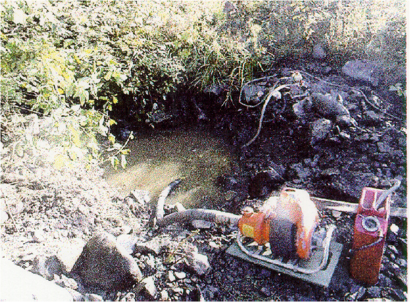 Figure 6-2. Stream diversion during in-stream works