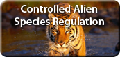 New Controlled Alien Species Regulation