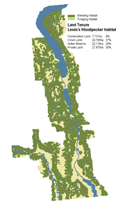 Land Tenure - Lewis's Woodpecker Habitat