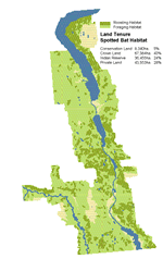 Land Tenure - Spotted Bat Habitat