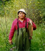 Figure 3. Brook trout sampled at Byers Lake, August 27, 1999.