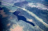 PHOTO 1. Air Photo of La Salle Lake (East), July 2000