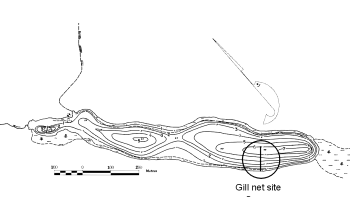 La Salle Lake West 1998 net set location