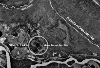 FIGURE 2. Annotated view of Shere Lake and surrounding country