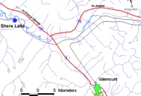 FIGURE 1. Map of Shere Lake