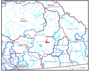 Ecoprovinces w water